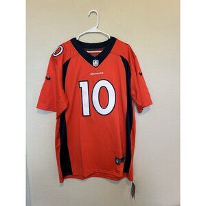 New Nike Denver Broncos Men's Large Bo Nix #10 Orange Jersey